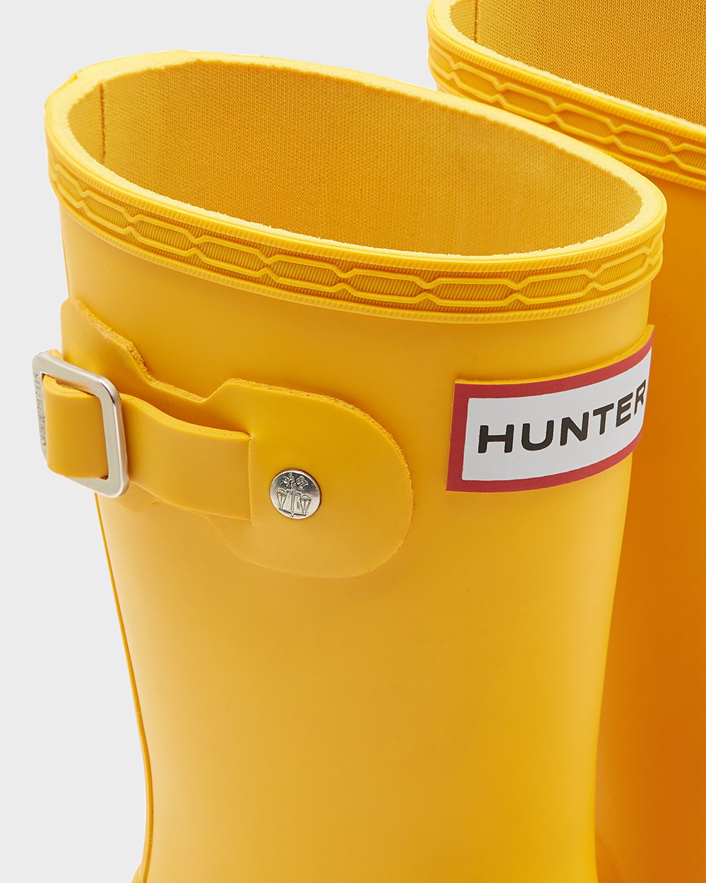 Kids Hunter Original Little | Rain Boots Yellow | NZ-29651-CHZD